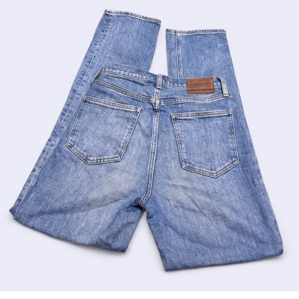Denim Forum “Arlo High Rise Straight” Jeans - Picture 4 of 11